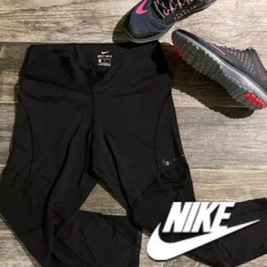 Nike Dri-FIT  black running pants LIKE NEW medium